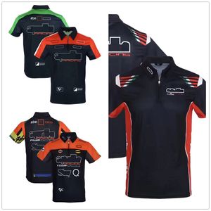 Motorrad-Cross-Country-Kurzarm-Motorrad-POLO-Shirt, lässig, atmungsaktiv, schnell trocknend, Sommer-Halbarm für Damen und Herren