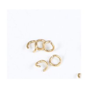 Jump Rings Split Gold Sier Stainless Steel Open 4/5/6/8Mm Connectors For Diy Ewelry Findings Making 1000Pcs/ Set 509 Q2 Drop Deliv Dhpav