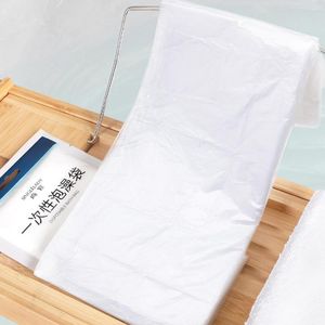 Bath Accessory Set HDPE Material Disposable Tub Cover Liner Bathtub Bag For Travel El Spa Salon Household Family Tools