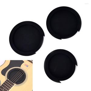 Bolsas de armazenamento 8.6/10/10.2cm Silicone Guitar Hole Som Som Hole Capa Classic Buster