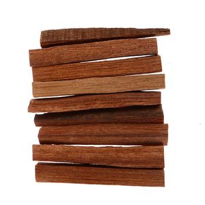 Lâmpadas de fragrância 50g/saco lascas de sândalo natural pequenos troncos de palitos de madeira resina irregular 7cm para casa