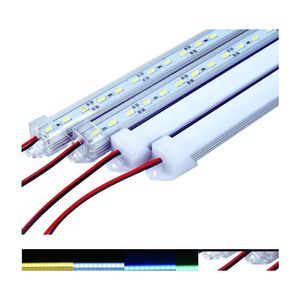 LED BAR LIGHTS DC12V 5630 Hard Strip 0.5m 1M Tube مع U Aluminium Shell Add PC