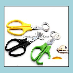 Egg Tools 500Pcs Quail Scissors Cracker Opener Cigar Cutter Stainless Steel Blade Tool Dhs Sn3389 Drop Delivery Home Garden Kitchen Dhonz