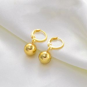 Stud Earrings Anniyo Ball For Women's Girl African Round Beads Earring Arab Middle Eastern Jewelry Hawaiian #161106