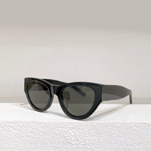 Óculos de sol de olho de gato preto cinza m94 copos tons femininos glasses de sol dos óculos de sol tons de proteção ao ar livre