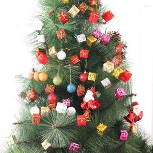 Christmas Decorations 12pcs/lot Tree Candy Hanging Ornament Xmas Decoration Colorful Accessories For