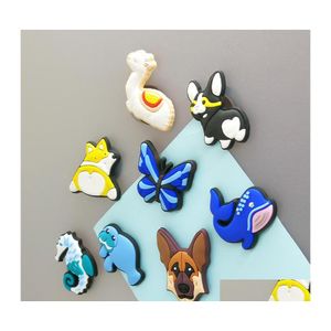 Ímãs de geladeira cão cão coala preguiçoso pvc colorf sticker blackboard refrigerador magnético adesivos fofos casas decoração de decoração homefavor dhhsu
