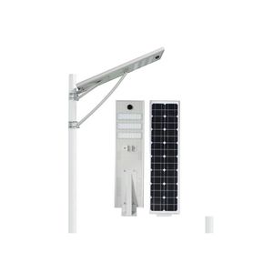 Lampioni stradali 20W 30W 50W Led Sensore radar a luce solare Strada Waterrpoof Ip66 Cicli 8 anni Durata della vita Lampada di sicurezza a pannello mono Drop De Otfca