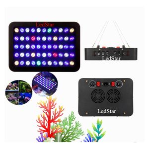 Grow Lights Fish Tank 165W 300W Dimmable Led Aquarium For Marine Professional Fl Spectrum Decoration Drop Delivery Lighting Indoor Oteu2