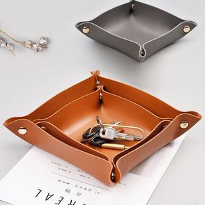 Kitchen Storage Valet Tray Desktop Organizer Bedside Entrance Door Porch Nightstand Storager Living Room Office Desk For Keys Watches