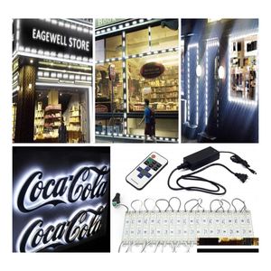 Moduli Led 20Ft Storefront Lights 40 Pezzi 5630 Light Mode Kit High Brightness Store Front Window Sign Strip Drop Delivery Lightin Ottpz