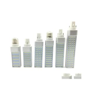 Żarówki LED G24/E27 BBS 7W 9W 11W 13W 15W Kukurydza BB Lamp Light SMD 2835 Spotlight 180 stopień AC85265V TAL Wtyczka Dostawa Light