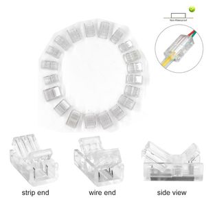 Paski 5PCS 2/3/4/5/6 Pin Drut do paska/paska SRIP Związek dla WS2812B RGB RGBW CCT LED Lightled