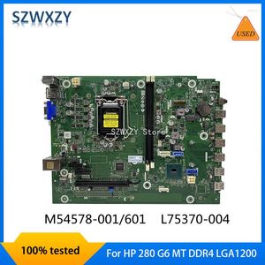 Motherboards SZWXZY USED For 280 G6 MT Desktop Motherboard Kent4 REV:A M11 LGA1200 M54578-001 M54578-601 L75370-004 Tested Fast Ship
