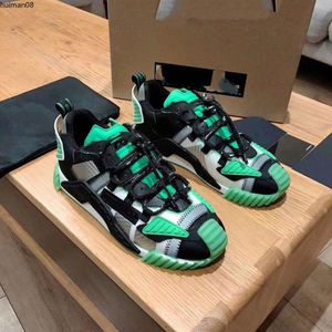 2023 The New Man Fashion Women Shoes Men's Leather Lace Up PlatformExtizedSole Sneaker