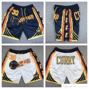 Pantaloncini da basket commemorativi della parata del campione di curry di buona qualità, taglia XS-XXL