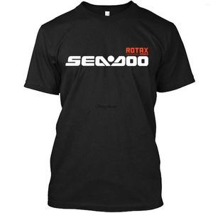 Męskie koszule t SEADOO Mechanic Rotax Power Men unisex krótkie rękawie graficzna moda koszulka bluza bluza Tan Dmn T-shirt
