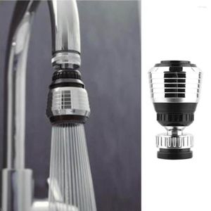 Badtillbehör Set 360 Rotera svängbar kran Munstycksfilter Adapter Water Saving Tap Aerator Diffuser Badrum Kök Tillbehör