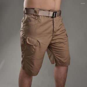 Męskie spodenki swobodne mutilowe pockety męskie 2023 Summer moda luźna prosta krótka sprężyna sprężyna wypoczynek czysty kolor streetwear