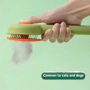 Dog Apparel Pet Hair Removal Comb Cat Brush Self Cleaning Slicker For Cats Dogs Grooming Remover ScraperCat Accessories