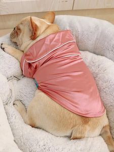 犬アパレルペット服テディ冬ファッションソフト快適な温かい猫バスローブ子犬綿の単語パターンフード付きベスト