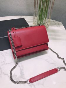 أكياس Y Messenger Classic Y Women Luxury Designer Bage Leather Lawap Counter Counter Bag متوسطة غروب الشمس كروس سيدة حقيبة وحقيبة دلو أعلى حقيبة يد