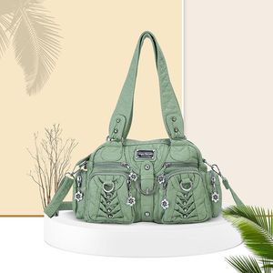 Evening Bags Fashion Women Small Handbags Satchel Top-handle Handbag PU Shoulder Bag 10.6"x8.3" Dumpling Pack Multi-pockets BagsEv