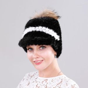 Ball Caps Winter Hat For Woman Knitting Fall Baseball Cap With Cute Pompom Peaked Bonnets Women Designer Men