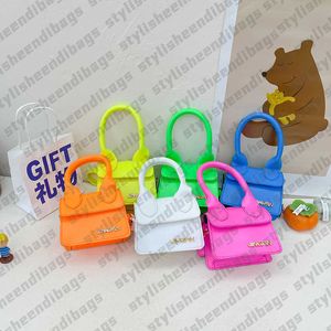 Totes 2022 New Kids Mini Crossbody Bags Cute Leather Purses and Handbags for Baby Girl Small Coin Wallet Pouch Box Girls Purse 0129/23