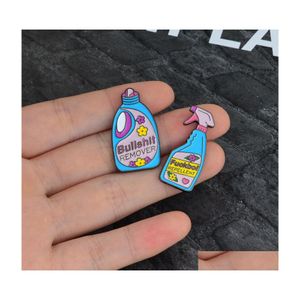 Pins Broschen Miss Zoe Cartoon Waschmittel Entfernen Repellent Stil Emaille Pins Abzeichen Denim Jacke Schmuck Geschenke Für Frauen Männer C3 Drop D Dhfql