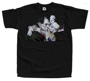 Herren T-Shirts Bride Of Frankenstein Poster T-Shirt DTG (schwarz) S-5XL