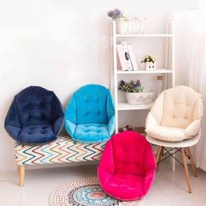 Pillow Winter Warm Chair Seat Soft Plush Thicken Lumbar Back Support Office Home Car Buttocks Pad
