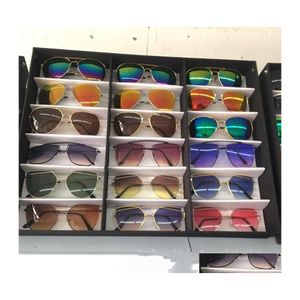 Other 18Pcs Glasses Storage Display Case Box Eyeglass Sunglasses Optical Organizer Frames Spectacles Tray 34 W2 Drop Delivery Jewelr Dhldv