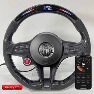 LED Performance Carbon Fiber Steering Wheel for Alfa Romeo