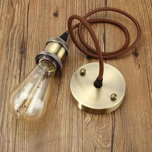 Hängslampor retro elektroplätering av aluminium ljuskrona edison glödlampa vardagsrum kök hushållslampan dekoration