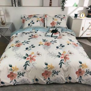 Conjunto de roupas de cama Tampa de edredom de microfina Conjunto de algodão de algodão de 1,8m (6 pés) Cama