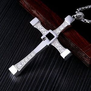 Pendant Necklaces Personality Handsome Fashion "Fast And Furious" 67 YingQi Actor Dominic Toretto / Cross Necklace Her Boyfriend A