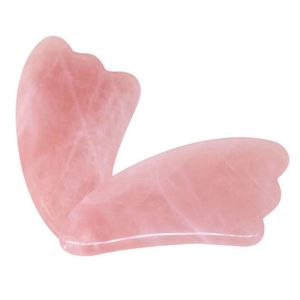 Other Health Care Items Rose Quartz Jade Guasha Facial Tools Face Massager Natural Stone Scraper Pad for Skin Care Tool Gifts Manual Back Massagers