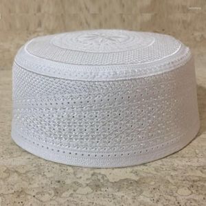 Etnik Giysiler Erkek Müslüman Dua Kapları İslami Yahudi Yarmulke Kippah Arap Musulman Şapkaları Czapka Z Daszkiem Ramazan Arabistan Afrika Kıyafetleri