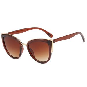 Óculos de sol para mulheres Vintage Moda Sol Sol Glasse Womens Trendy Sun Gixses