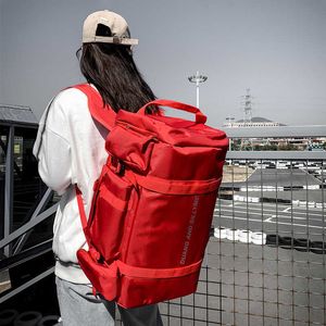 Outdoor Bags Large Capacity Gym Sports Bag Multi Pocket Sneaker Fitness Bag Travel Bag Outdoor Basketball Swimming Gym Duffel Bag Women Men T230129