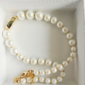 New Pearl Necklace Chain for Woman Lover Bracelet Fashion Wild Personality Jewelry Supply