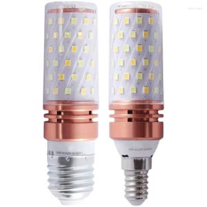 Belysning LED-glödlampa Superljust tredelfärgad majs energibesparande lampa E27 E14 STORLEK HUSHUSHET 220V12W16W