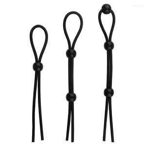 Cockrings Reusable Penis Ring Rope Sex Toys For Men Adjustable Time Delay Cock Scrotum Male Lasting Cockring
