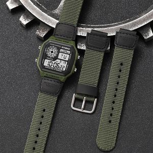 Armbandsur Synoke Mens Digital Watch Nylon Strap Socktäta vattentäta klockor för män Elektronisk klocka Relogio Masculino Sports