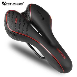 S West Bicking Bike Mtb Mountain Road Bicyle Seat Hollow PU CHOQUE DE CAUSÃO ABERTADO CONFORMA CUSHION CONFEITAÇÃO SABE