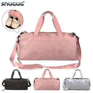 Outdoor Taschen 2021 Neue Günstige Pailletten Schwarz Sporttasche Frauen Schuh Fach Wasserdichte Sport Taschen Für Fitness Training Yoga Bolsa sac De Sport T230129