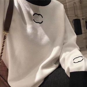 Men Womens Pullover Luxury Letters brands Designers Sweater S Hoodie Long Sleeve Sweatshirt Embroidery Knitwear Winter Clothes 2023 CC KQ