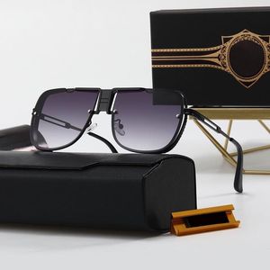 Óculos de sol de designer de moda para mulheres vintage masculino búfalo chifre mach dourado prateado metal pernas de moldura cheia masculino trave jdiw