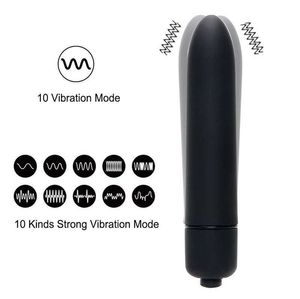 NXY Vibrators 10 Speed Bullet Vibrator Waterproof Clitoris Stimulator Dildo Sex machine Toys For Woman adult vagina vibrating panties